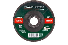 Диск лепестковый торцевой (125х22 мм; P80) Rockforce RF-FD580M(29639)