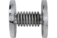 Компенсатор DN.ru сильфонный осевой ду100 ру16 фланцевый, осевой ход 30 мм (100-16-30) D140-01108