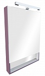 Зеркальный шкаф Roca Gap 80 см, фиолетовый