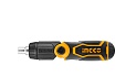 Отвёртка трещоточная с битами Ingco 13 в 1 AKISD1208