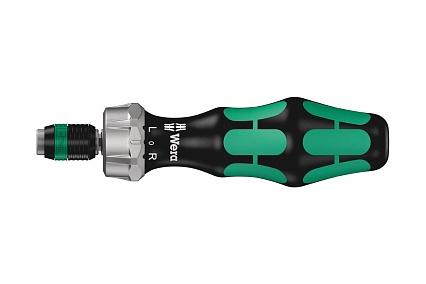 Рукоятка-битодержатель с трещоткой WERA 1/4"х142 мм, WE-051461