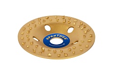 Чашка твердосплавная плоская (125x22 мм; зерно 8 крупное) Практика 795-354