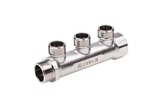 Коллектор резьбовой Aqualink вн-нар 3/4, 1/2х4 (Цена за упаковку 2 шт.) арт. 2423