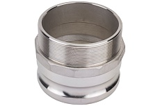 Камлок тип F (ниппель; наружная резьба BSP; 100 мм-4&quot;; нержавеющая сталь) TITAN LOCK TL400FSS