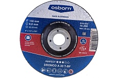 Диск шлифовальный по металлу Perfect A30T (150x6x22.23 мм) DRONCO 3156040100