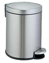 Ведро WeltWasser WW LORA MT 6L матовая сталь 10000013389