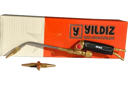 Ацетиленовая горелка YILDIZ наконечник 0,1, 2, 3, 4 GAZ 2607