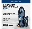 Гидравлический бутылочный домкрат 5 т, h подъема 207-404 мм Stels 51163