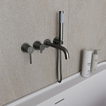 Смеситель для ванны Oliveeka Y-Line OL-889017-BGM оружейный металл