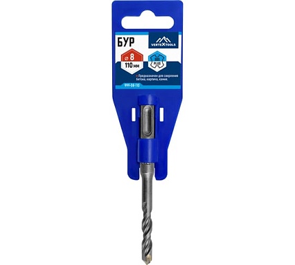 Бур SDS-plus (8х110 мм) Vertextools 999-08-110