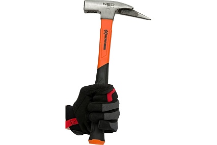 Шиферный молоток Neo Tools 600 г, рукоятка из стекловолокна 25-131