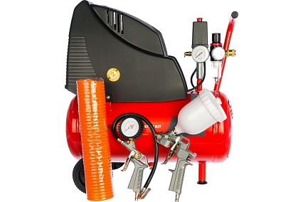 Компрессор Fubag HOUSE MASTER KIT+ 5 OL 195/24 + 5 предметов