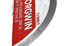 Диск алмазный отрезной сплошной по керамике 180х25.4/10х1.6 мм All-over Segmented slim Professional for Ceramic Industrial TORGWIN T1789015