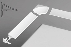 Бордюр для ванны Ravak 11&quot; белый