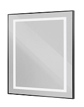 Зеркало BelBagno SPC-KRAFT-800-800-SENS-NERO 80x80 см сенсорный выключатель, черный