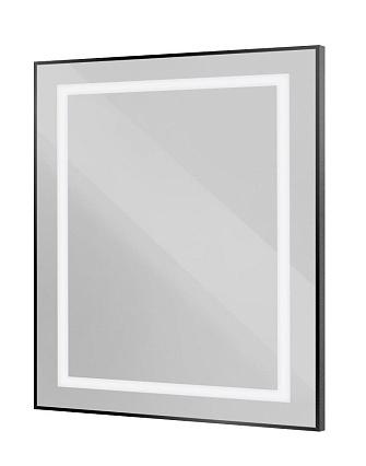 Зеркало BelBagno SPC-KRAFT-800-800-SENS-NERO 80x80 см сенсорный выключатель, черный