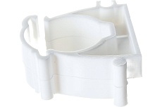 Пластиковый кронштейн c фиксатором 20мм, 100 шт/упак Valtec VT.KP.F.020
