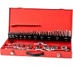 Резьбонарезной набор M3-M20 HSS метчики+плашки+воротки, 54шт RUKO 245040