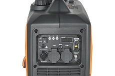 Инверторный генератор Carver ppg -3500is 2,5/2,8 квт, 220/12в, 2 розетки, дисплей 01.020.00034