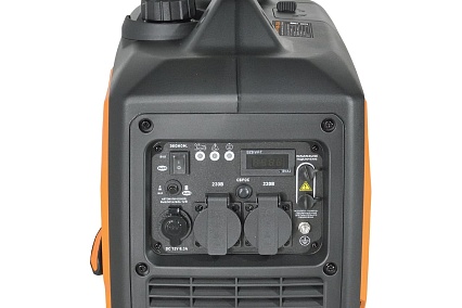 Инверторный генератор Carver ppg -3500is 2,5/2,8 квт, 220/12в, 2 розетки, дисплей 01.020.00034