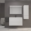 Тумба с раковиной Style Line Манхэттен 100 см белый матовый
