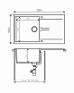 Кухонная мойка Polygran Gals-860 № 27 бежевый 86 см