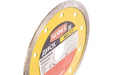 Диск алмазный сплошной ECO 206-227 (125х22 мм) Hammer 596670