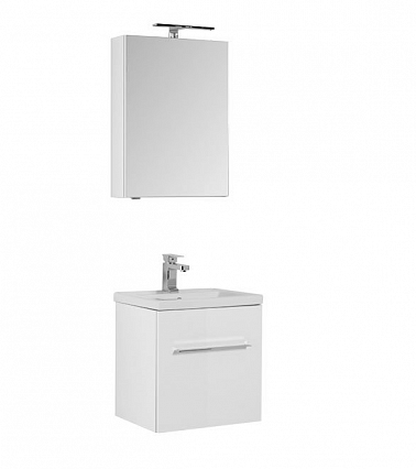 Мебель для ванной Aquanet Порто 50 см белый