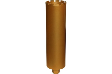 Коронка алмазная Профи (122х450 мм) Практика KA-122-450