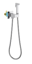 Смеситель Aquatek Лира AQ1025CR с гигиеническим душем, хром