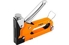 Степлер Neo Tools 3 в 1, 4-14 мм, скобы G, L, E, сталь, регулировка удара 16-031