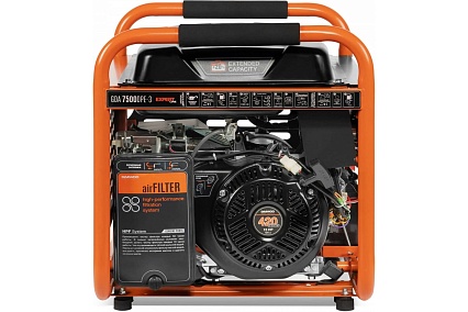 Бензиновый генератор с функцией Dual Power Daewoo GDA 7500DPE-3
