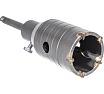 Коронка твердосплавная с адаптером по бетону Basis (45х50х160 мм; SDS-plus) MONOGRAM 089-144