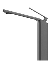 Смеситель для раковины Black&White Gravity GF-7204-GM оружейная сталь