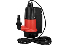 Насос фекальный JEMIX GSMAX-750, пластик, встроенный поплавок, 0.75КВт, напор 8 м, 208 л/мин, диаметр всасываемых частиц до 35 мм Ф-КОМБИ-208-8