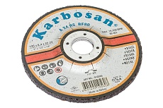Диск шлифовальный по металлу 125х6.4х22 мм Karbosan KAR-910560