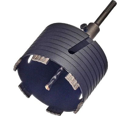 Коронка алмазная по бетону 110 мм SDS+ Black Version Diamond Industrial DIDCC110BL