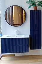 Мебель для ванной Orka Moonlight 90 см синий матовый