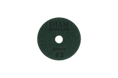 Круг алмазный гибкий шлифовальный Step-3 Extra Line Hybrid (100х3 мм; №2; зеленый) Diam 687