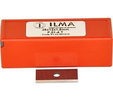 Нож сменный твердосплавный ILMA 25x12x1,5 стандарт HW, 35º, Z=2 NR, упаковка 10шт 01.40.251215-10