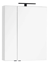 Зеркальный шкаф Aquanet Эвора 70 см белый