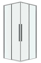 Душевой уголок Grossman Galaxy 300.K33.01.8080.10.00 80x80 прозрачный, хром