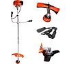 Бензиновый триммер 2,1 л.с., леска/нож, Gigant CG-KW02-520