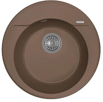 Кухонная мойка Flortek Авис 50 см, мокко FSm
