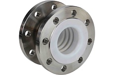 Компенсатор сильфонный осевой DN.ru CSA-1 Ду100 Ру16 футерованный, осевой ход 30мм D140-02298