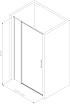 Душевая дверь Allen Brau Priority 140x200 3.31034.00 прозрачная, хром