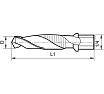 Набор комбинированных резьборезов Eyltool 1/4, 6 шт 15 155