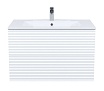 Тумба с раковиной Iddis Bild 80 см белый BIL80W0i95K