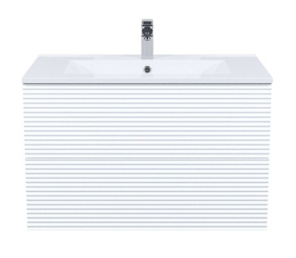 Тумба с раковиной Iddis Bild 80 см белый BIL80W0i95K