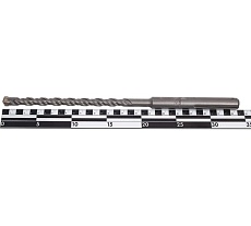 Бур 4+ 14x200х340 мм, 4 резца + 2 спирали, SDS-Max Bohrer 30514345